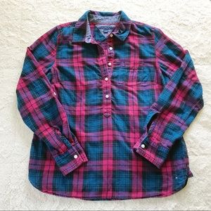 Tommy Hilfiger Plaid Popover